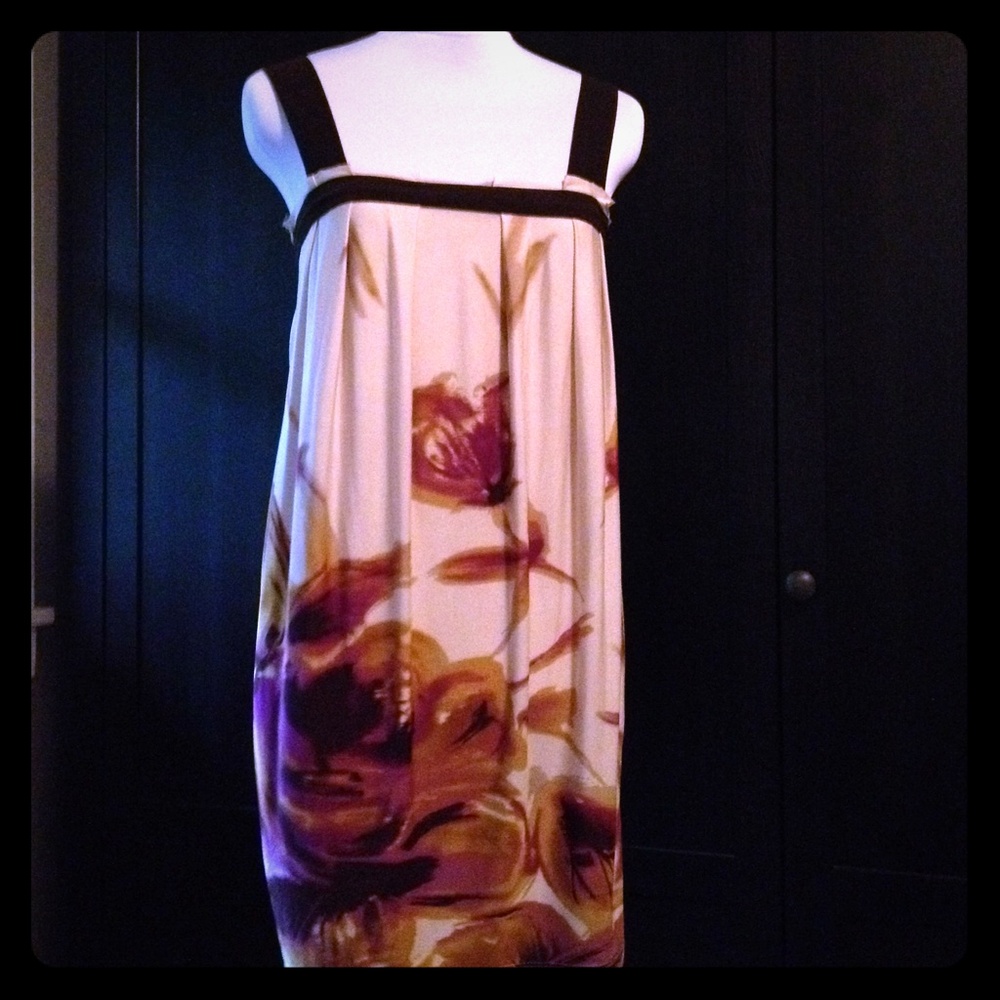 Vintage Wet Seal Brown Sleeveless Square Neck Sundress